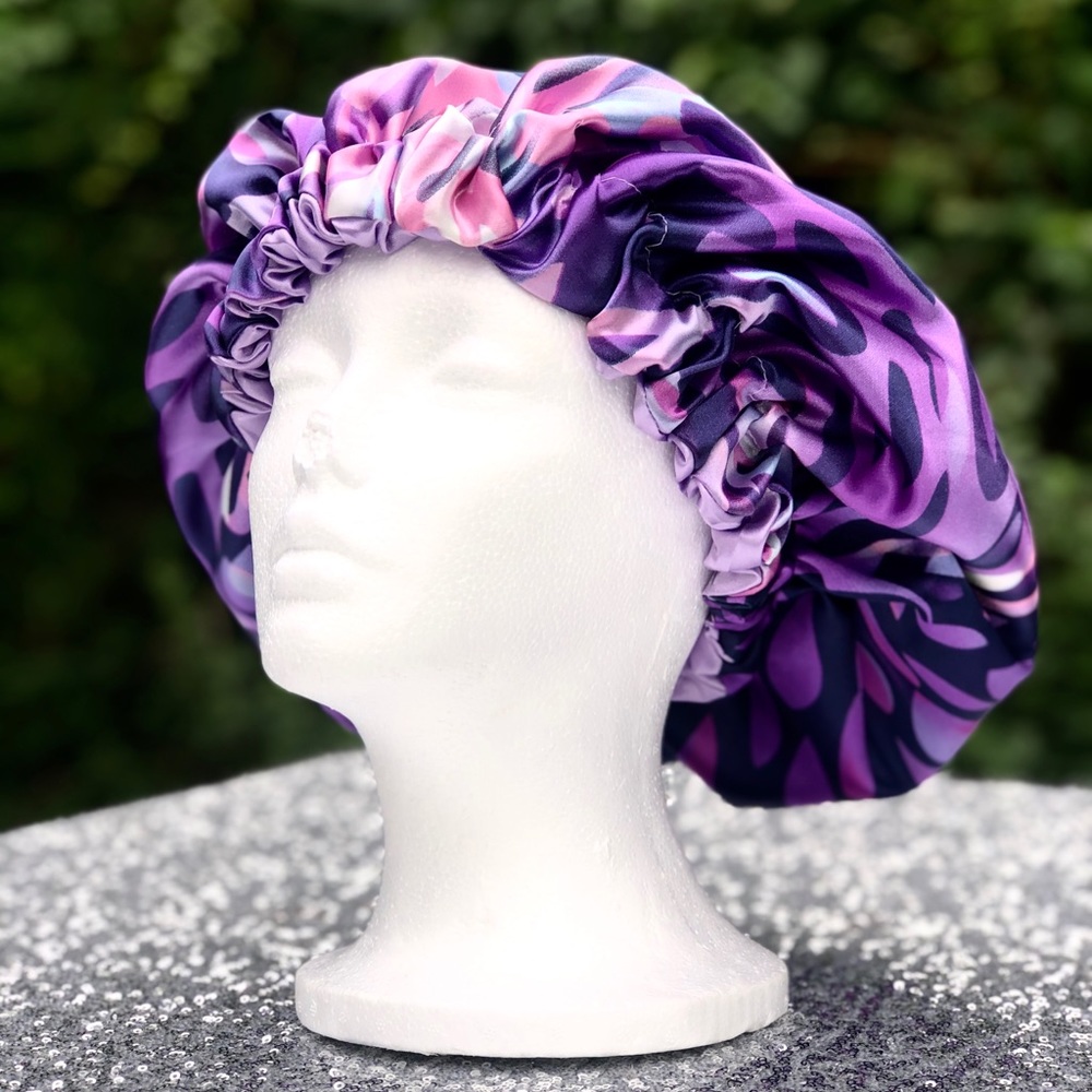 Silky Solid Hair Bonnet